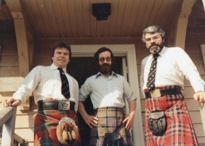 Jamie Troy, Hal Senyk, Ken Eller - circa 1981